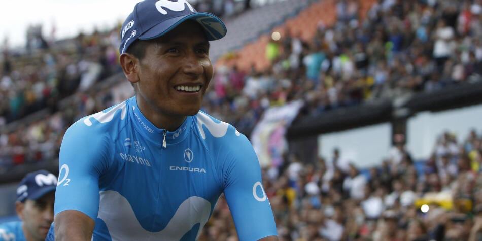 Nairo Quintana se cayó, se paró y ganó la sexta etapa del Tour Colombia 2.1