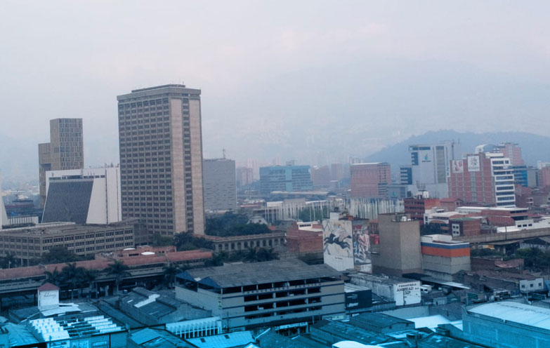El Valle de Aburrá presenta evidente deterioro en la calidad del aire
