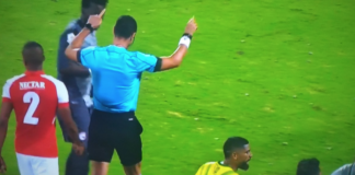 Wil-VAR Roldan asi se refieren ahora al arbitro colombiano tras su error
