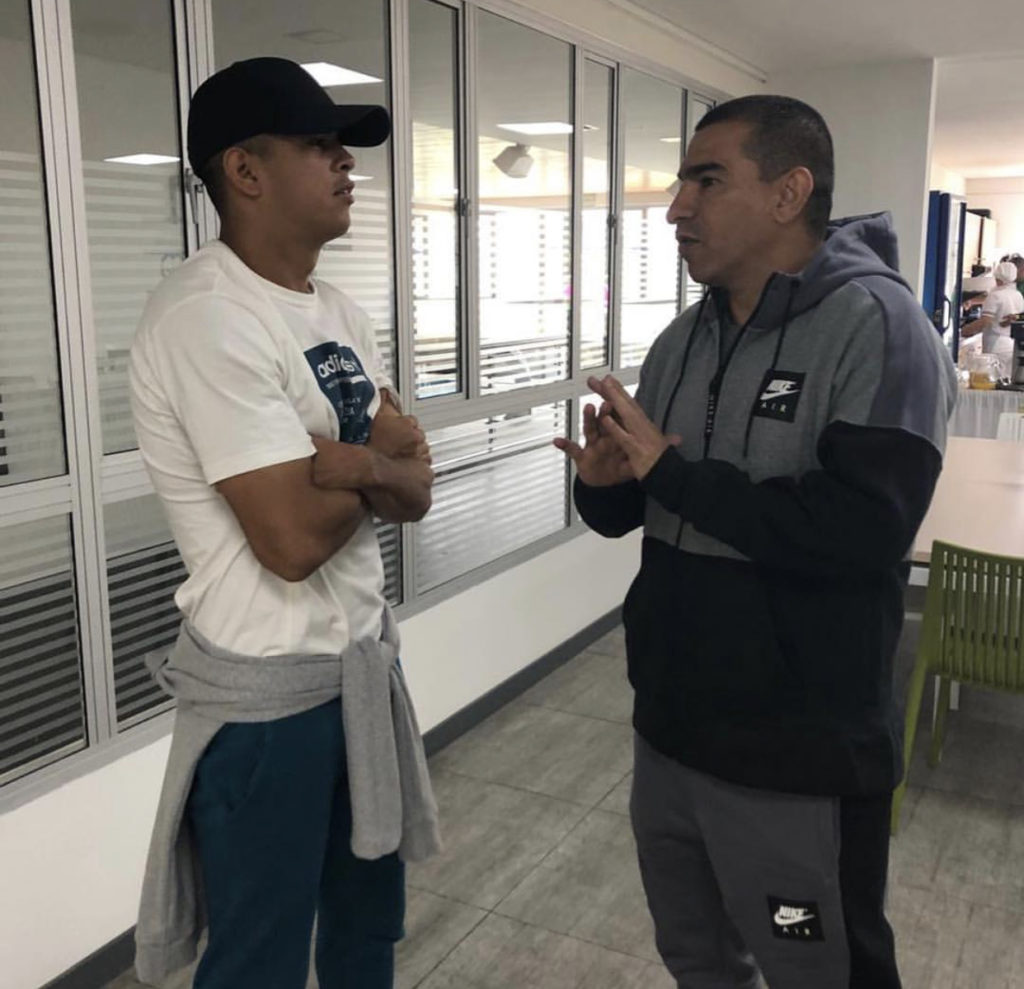 Ómar Duarte cumplió el sueño de conocer a Aristigol