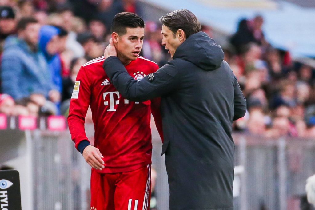 James Rodríguez regresa a los entrenamientos en el Bayern