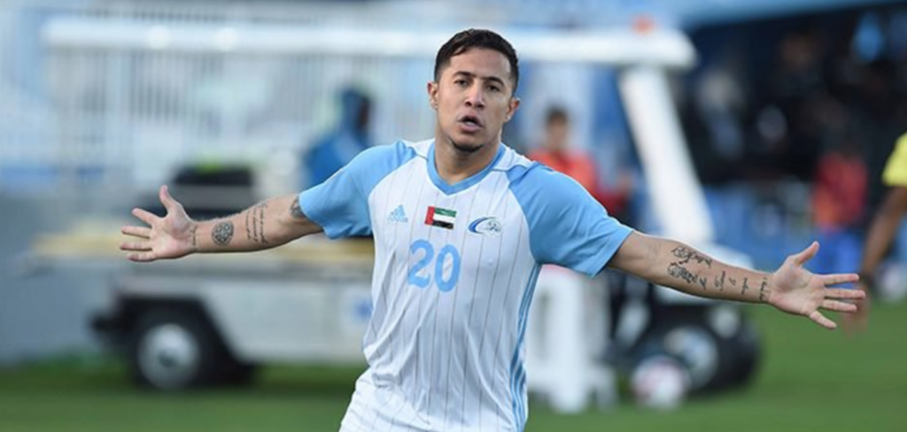 Michael Ortega gano el premio al mejor gol de la liga arabe