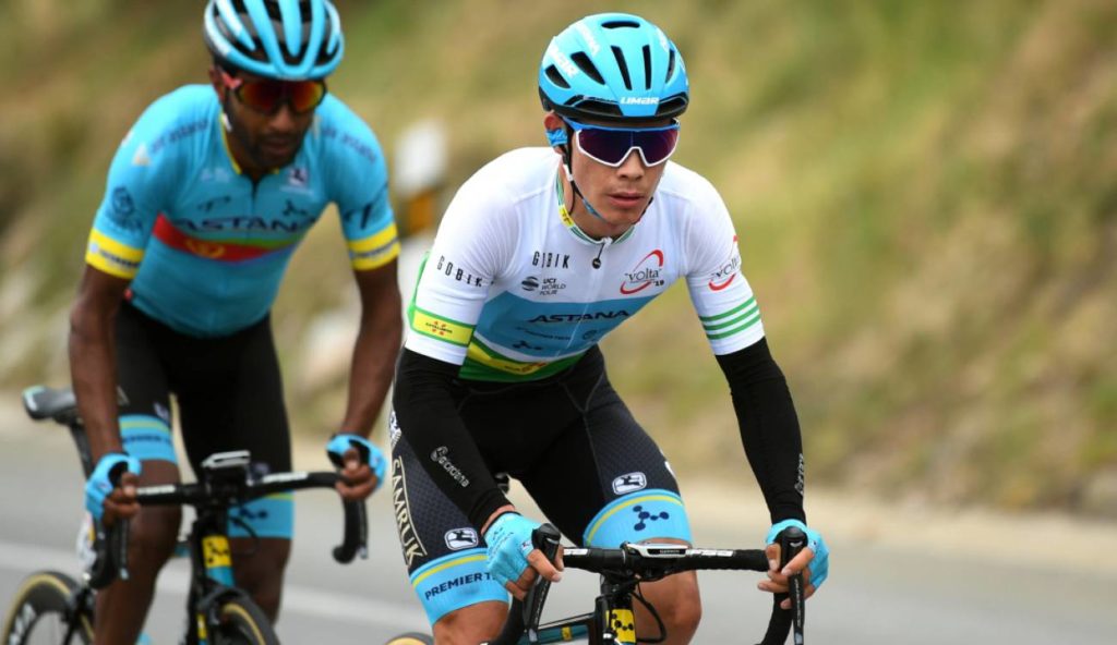 Superman lopez sorprendio en la contrarreloj del giro