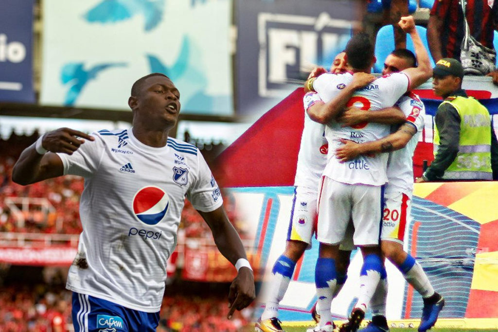 los visitantes sacaron ventaja en el grupo a de la liga aguila