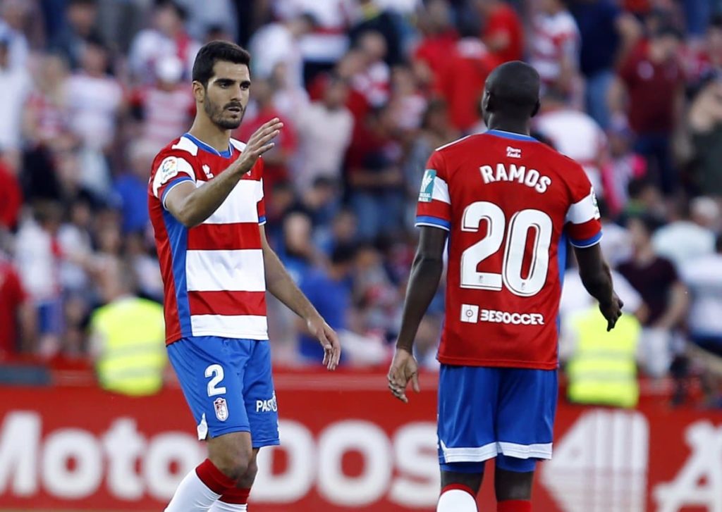 Adrián Ramos consiguió el ascenso con el Granada