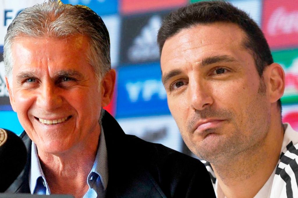 Argentina vs Colombia, un duelo de técnicos debutantes