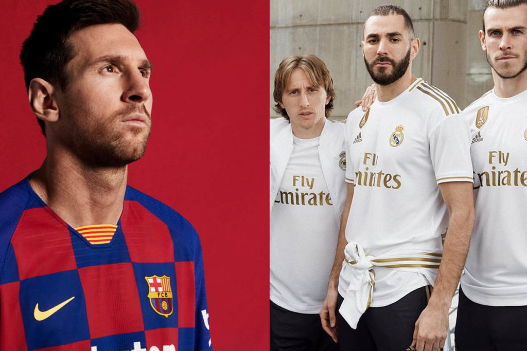 Barcelona y Real Madrid estrenarán indumentaria