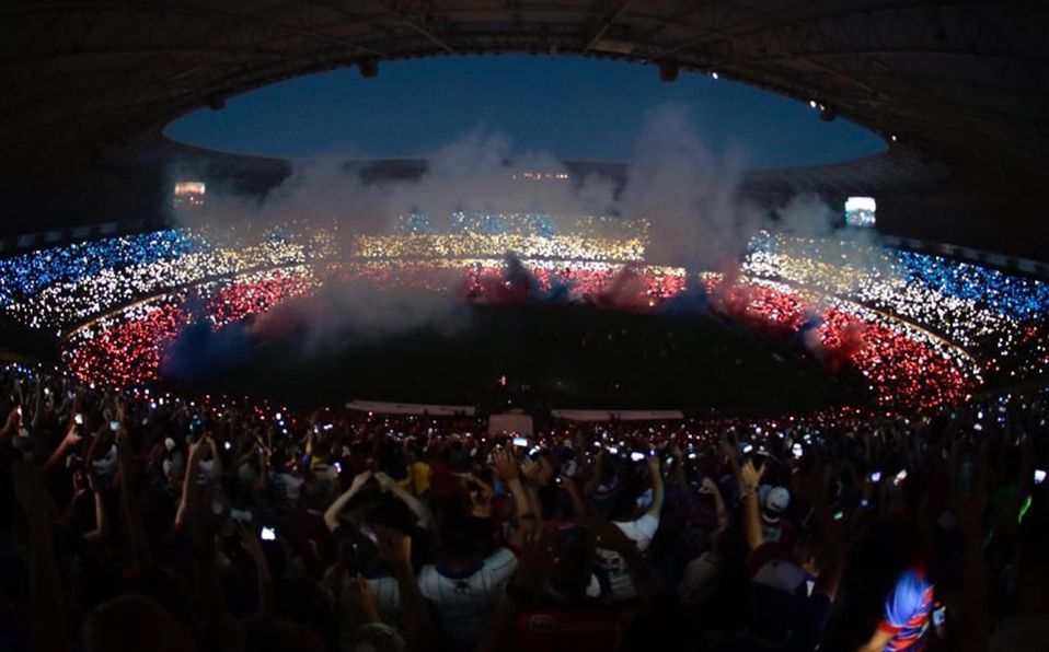 VIDEO: ¡Increíble! En Brasil hicieron el tifo más innovador de la historia