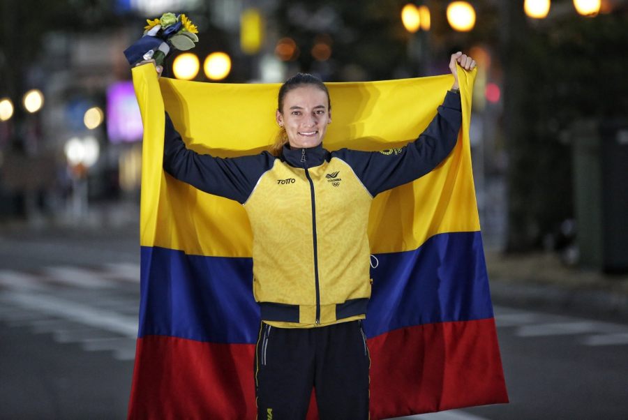 Histórico: Lorena Arenas gana la primera medalla olímpica de Colombia en marcha