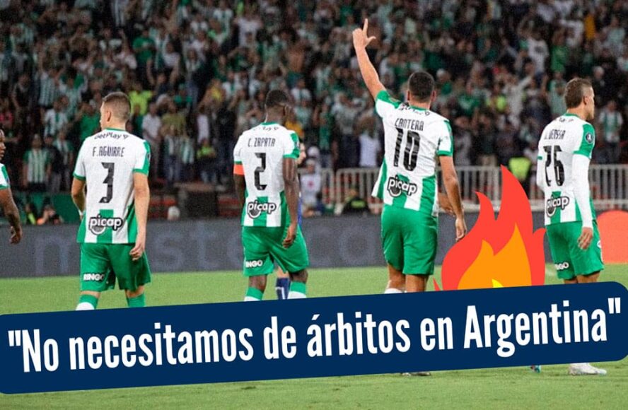 El descargo de los jugadores de Nacional contra el arbitraje en Libertadores