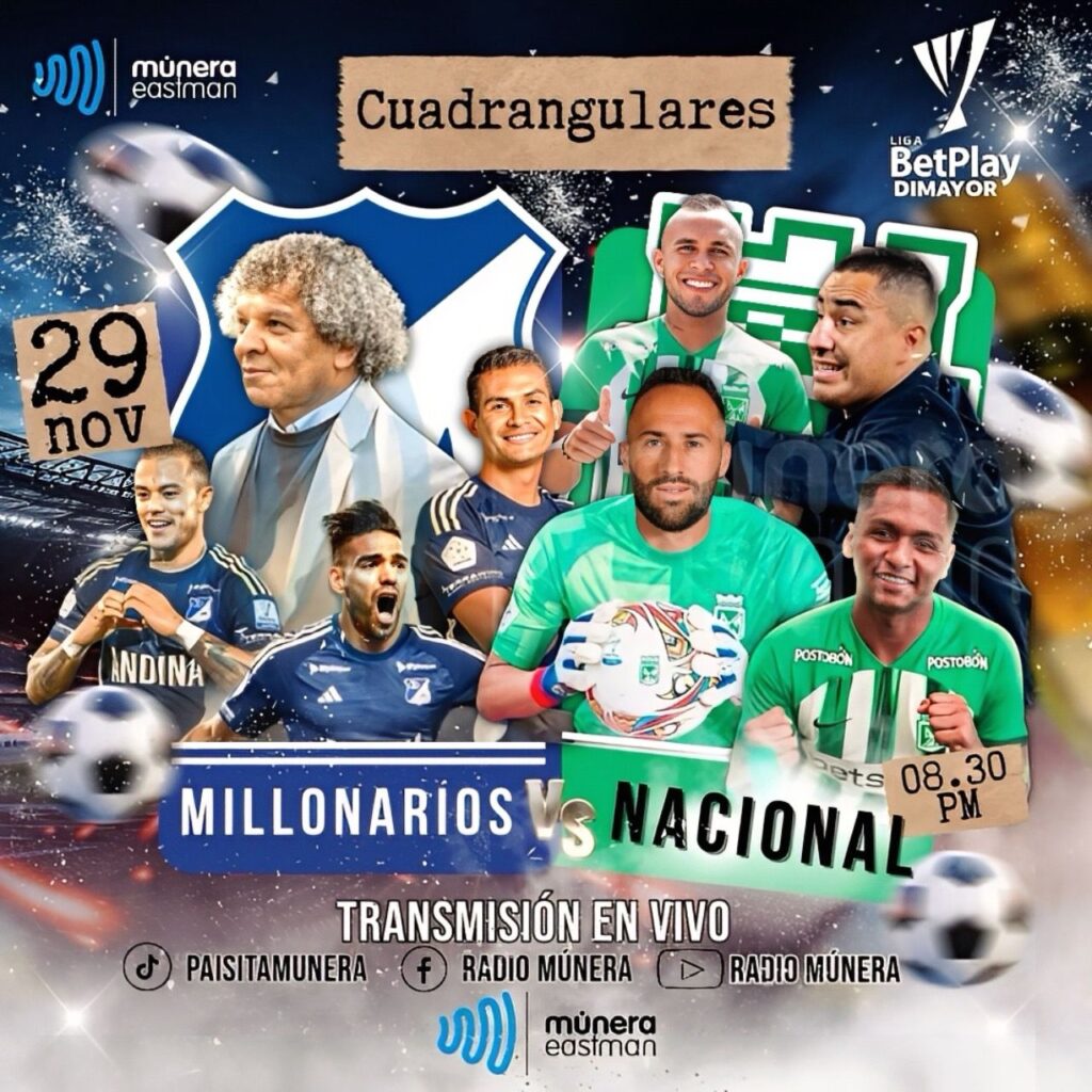 EL VERDOLAGA VA CON TODA A RECIBIR AL MILLONARIOS, QUIERE ESTAR EN LA FIESTA DE FIN DE AÑO Y SER CAMPEÓN DE LA ESTRELLA 18