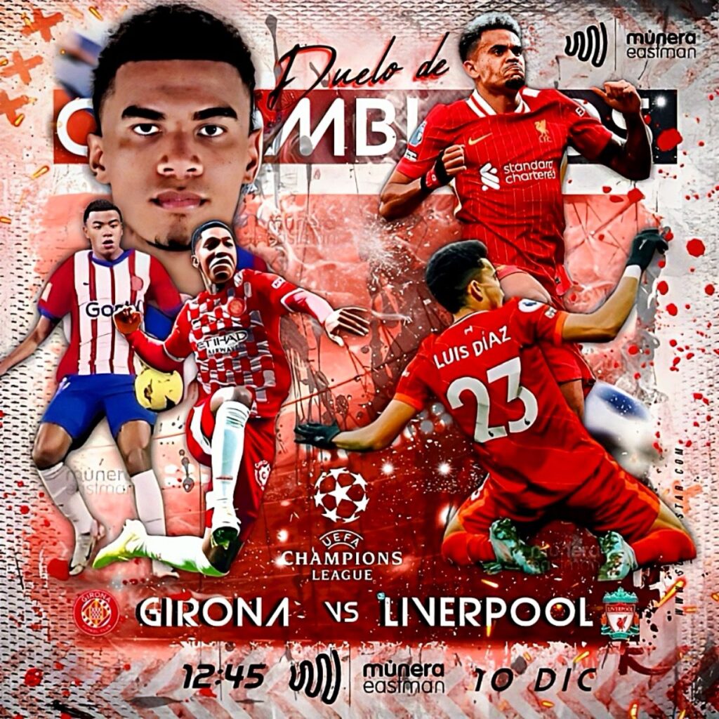 DUELO DE COLOMBIANOS EN LA CHAMPIONS LEAGUE