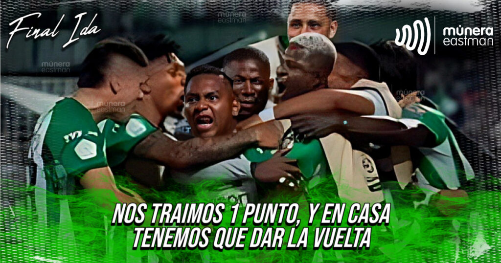 NOS TRAIMOS EL EMPATE, Y EN CASA TENEMOS QUE DAR LA VUELTA