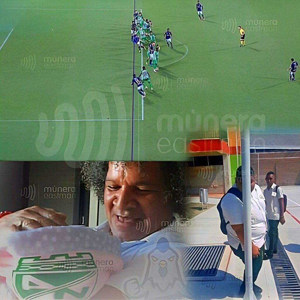 EL “TIGRE” FALCAO RUGIO EN UN FUERA DE LUGAR Y LA DIMAYOR JUNTO AL VAR SE HICIERON LOS CIEGOS, QUE ROBADA