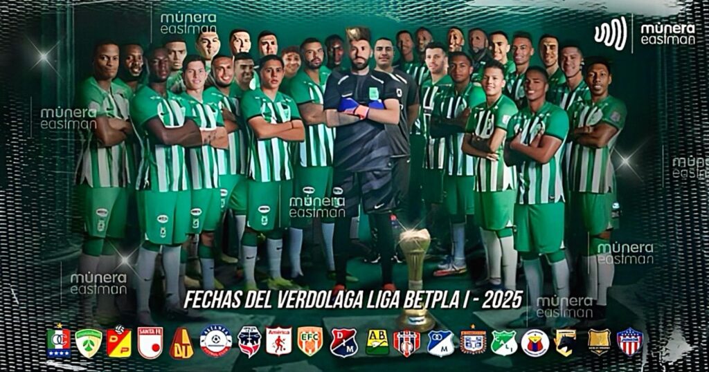 FECHAS DEL VERDOLAGA LIGA BETPLAY I – 2025