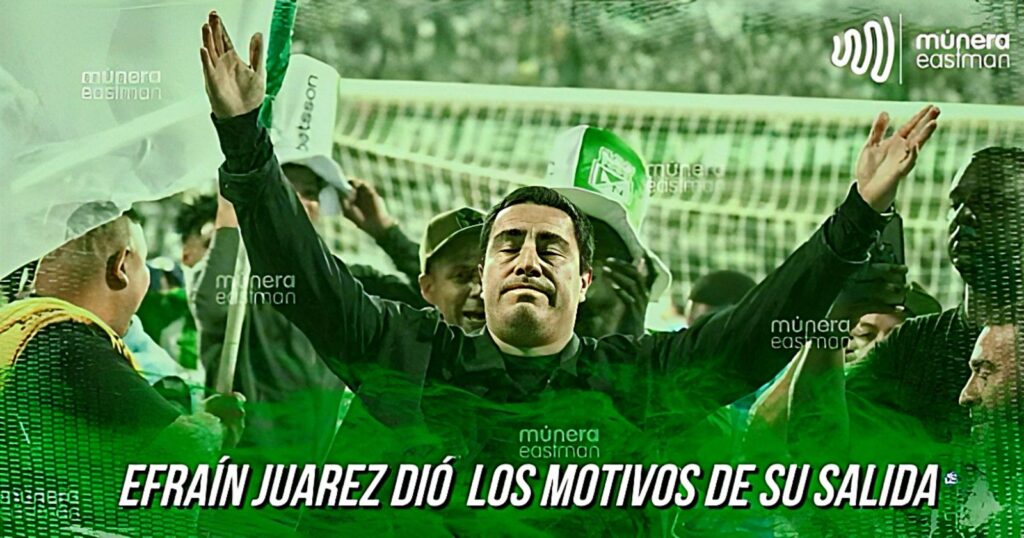 EFRAÍN JUAREZ, DIÓ LOS MOTIVOS DE SU SALIDA