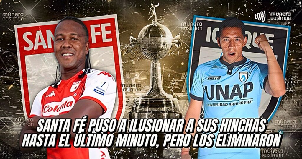 SANTA FÉ PUSO A ILUSIONAR A SUS HINCHAS HASTA EL ÚLTIMO MINUTO, PERO; IQUIQUE LOS ELIMINÓ DESDE LA TANDE DE PENALES