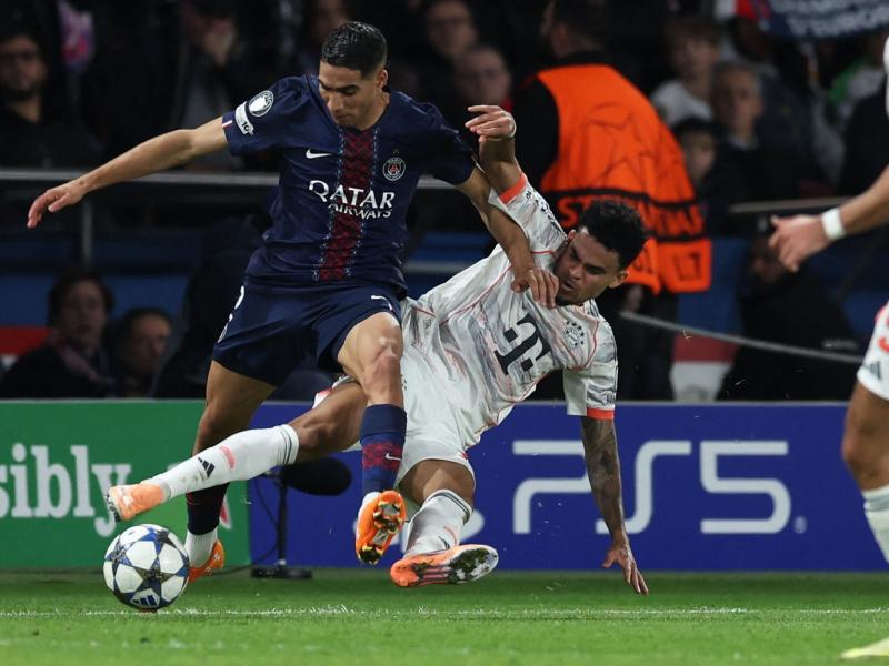 Luis Díaz pide disculpas tras la lesión de Achraf Hakimi y su expulsión en la Champions