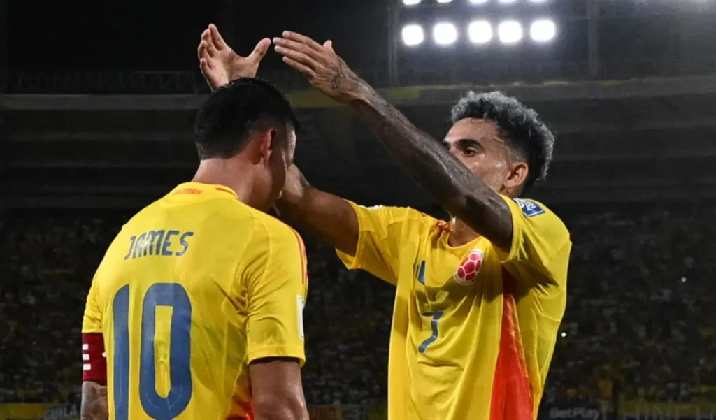 Colombia destaca el momento de oro de James y Díaz, pero preocupa la lesión de Mier
