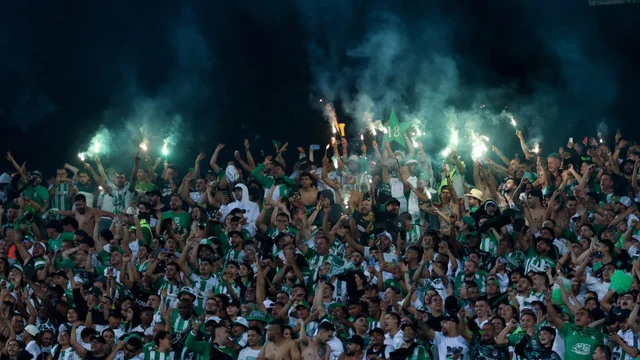Miles de hinchas acompañaron a Nacional en Barranquilla antes de la final
