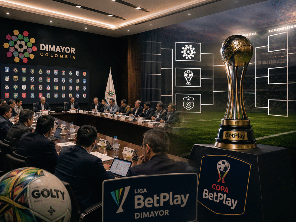 Dimayor mantiene los cuadrangulares y cambia el formato de la Copa BetPlay