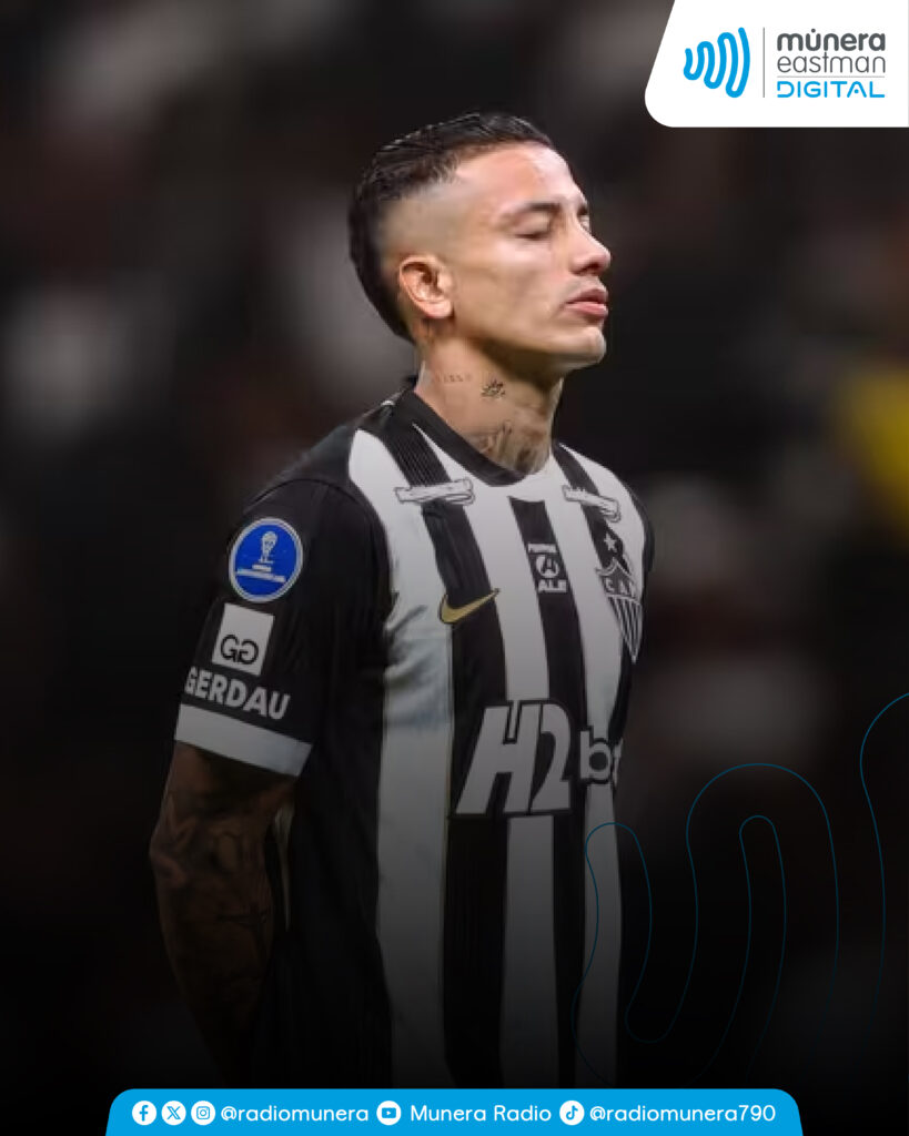 Sueño de final: Kevin Castaño busca certificar la cita de Atlético Mineiro ante Boca en la Sudamericana